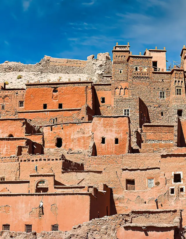 The earth-built ksar of Aït Ben Haddou